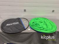 Westcott Collapsible Green Screen Backdrop with Carry Case, Approx. 5-6ft Diameter