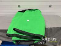 CHROMA POP Studio Chroma Key Green Screen Backdrop with Storage Bag, Matte, kitplus #132