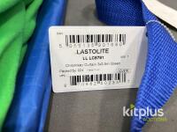 Lastolite LL LC5781 Chromakey Curtain 3x3.5m Green Polyester, Includes Strap, EAN 5055135901680 - 2