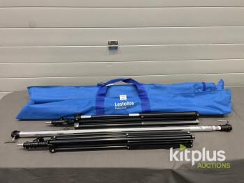 Lastolite Professional Air Cushioned Light Stands (x2) with Blue Carry Bag &ndash; 98" Max Height