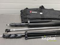 Manfrotto Light Stands with Carrying Bag, 7.7 ft Max Height, 11 lbs Load Capacity - 2