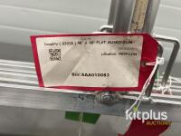 Doughty G3018 48"x48" Flat Aluminium Grip Frame, 1" Tube, 5/8" Pins, Asset #1916082622 - 3