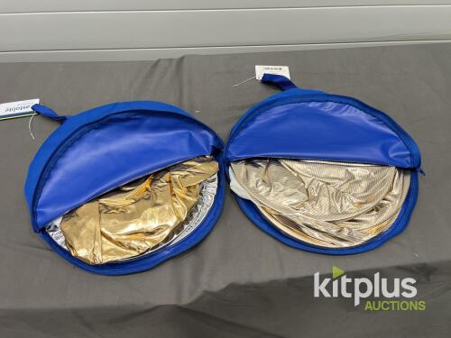 Lastolite Professional LR3896 38" 5-in-1 Circular Bottletop Reflector Kit w/ Carry Case Qty 2