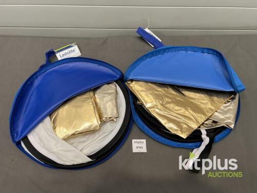 Lastolite Professional LR3896 38" 5-in-1 Circular Bottletop Reflector Kit w/ Carry Case Qty 2