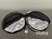 Godox 5-in-1 40" (100cm) Circular Reflector Set with Cases, SN: 001 & 002, Collapsible Design