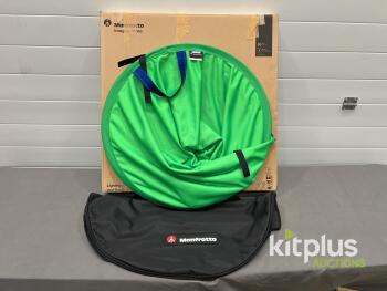 Manfrotto LLLC5687 5x6 ft Collapsible Reversible Chroma Key Blue/Green Background with Case