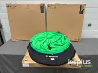 Manfrotto LLLC5687 5x6 ft Collapsible Reversible Chroma Key Blue/Green Background with Case Qty 3