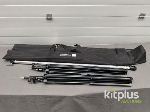 Lastolite Background Support Kit, 2 Stands, Telescopic 12.5ft Crossbar, Carrying Bag Included