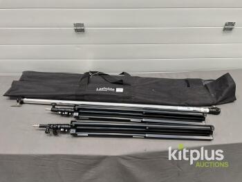 Lastolite Background Support Kit, 2 Stands, Telescopic 12.5ft Crossbar, Carrying Bag Included