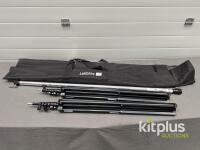 Lastolite Background Support Kit, 2 Stands, Telescopic 12.5ft Crossbar, Carrying Bag Included