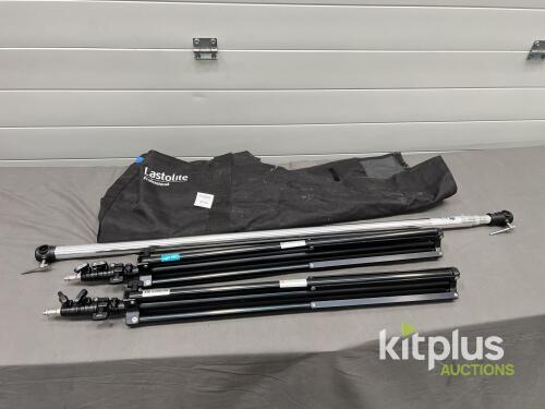 Lastolite Professional Light Stand Kit with Air-Cushioned Stands and Carrying Bag