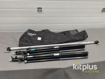 Lastolite Professional Light Stand Kit with Air-Cushioned Stands and Carrying Bag