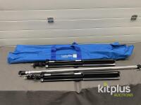 Lastolite Professional Kitplus #104 Studio Lighting Stand Kit with Air Cushion, 2 Stands, 138.6" Max Height
