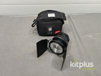 Litepanels ENG On-Camera LED Light 10-20VDC, Barndoors, Case, SN 1060105970