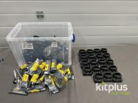 ACD 450000665 7.2V 2300mAh Li-ion Batteries & Single-Bay Chargers Lot (~60+ Batteries, 19 Chargers)