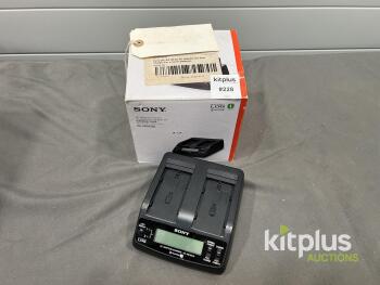 Sony AC-VQ1051D Dual Bay AC Adapter/Battery Charger for L-Series Batteries