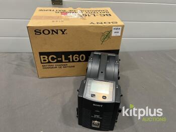 Sony BC-L160 Four-Bay Li-ion Battery Charger, 16.8V Output, 100-240V Input, Serial 0110650