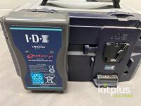 IDX VL-4S 4-Channel V-Mount Battery Charger with Endura 7S 68Wh Li-Ion Battery, Multi-Chemistry - 2