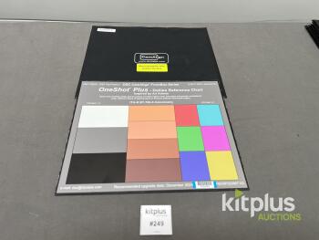 DSC CamAlign OneShot Plus Dailies Reference Chart, A3 Size, AcuFlect Surface, ITU-R BT.709-5 Standard
