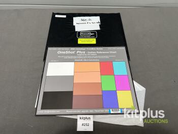 DSC CamAlign OneShot Plus Dailies Reference Chart, A3 Size, AcuFlect Surface, ITU-R BT.709-5 Standard