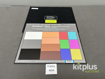 DSC CamAlign OneShot Plus Dailies Reference Chart, A3 Size, AcuFlect Surface, ITU-R BT.709-5 Standard