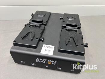 Anton Bauer LP4 4-Bay V-Mount Battery Charger, 100-240V, 300W, Model CR010822800131