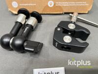 SmallRig Magic Arm 5.9" with Super Clamp Aluminum Alloy Universal Mounting, Black/Silver - 2