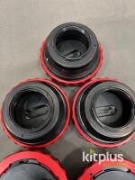 Vocas Matte Box Accessory Kit: PL Mount Cap, MFT & Sony E-mount to PL Adapters, Step-Down Ring - 6