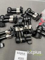 SmallRig 7" Articulating Magic Arms, 1/4"-20 Threads, Central Lock, Lot of 12, Black/Silver - 2