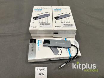 9x Support 5in1 Type c adapters