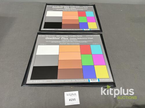 DSC CamAlign OneShot Plus Dailies Reference Chart, A3 Size, AcuFlect Surface, ITU-R BT.709-5 Standard Qty 2
