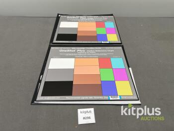 DSC CamAlign OneShot Plus Dailies Reference Chart, A3 Size, AcuFlect Surface, ITU-R BT.709-5 Standard Qty 2