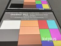 DSC CamAlign OneShot Plus Dailies Reference Chart, A3 Size, AcuFlect Surface, ITU-R BT.709-5 Standard Qty 2 - 2