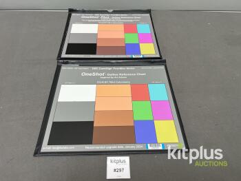 DSC CamAlign OneShot Plus Dailies Reference Chart, A3 Size, AcuFlect Surface, ITU-R BT.709-5 Standard Qty 2