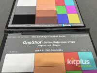 DSC CamAlign OneShot Plus Dailies Reference Chart, A3 Size, AcuFlect Surface, ITU-R BT.709-5 Standard Qty 2 - 2