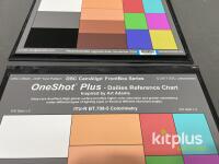DSC CamAlign OneShot Plus Dailies Reference Chart, A3 Size, AcuFlect Surface, ITU-R BT.709-5 Standard Qty 2 - 2