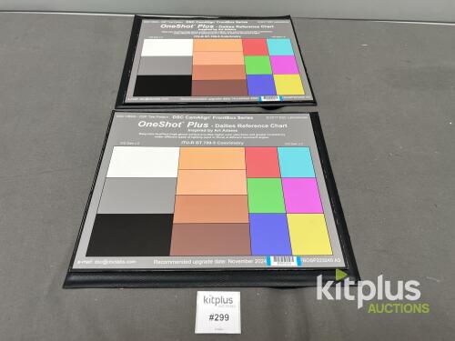 DSC CamAlign OneShot Plus Dailies Reference Chart, A3 Size, AcuFlect Surface, ITU-R BT.709-5 Standard Qty 2