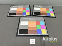 DSC CamAlign OneShot Plus Dailies Reference Chart, A3 Size, AcuFlect Surface, ITU-R BT.709-5 Standard Qty 3