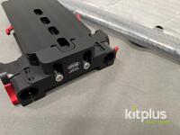 Vocas BP-19 MKII 19mm Baseplate, Serial WC-3005, w/ 2x CF Rods, Original Box - 4