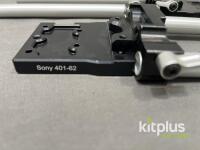 Chrosziel Sony 401-62 Camera Base Plate with 15mm Rod System Qty 3 - 3