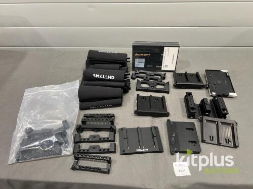SmallHD Camera Monitor Accessory Kit with Sony L-Series Battery Plates, Sunhoods, and Mounts