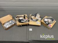 Motorola JMMN4066A Lightweight Headset with Boom Microphone and In-line PTT