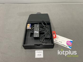 IK Multimedia iRig PRE Mobile XLR Microphone Interface w/ Phantom Power for iOS & Android