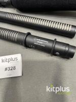 Audio-Technica BP4029 Stereo/Mono Shotgun Microphones, Japan, Windscreen, Cable, Clip, Serial L5075xxx - 2