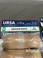 URSA Medium Waist Big Pouch Transmitter Straps, Beige, 24 Units - 2