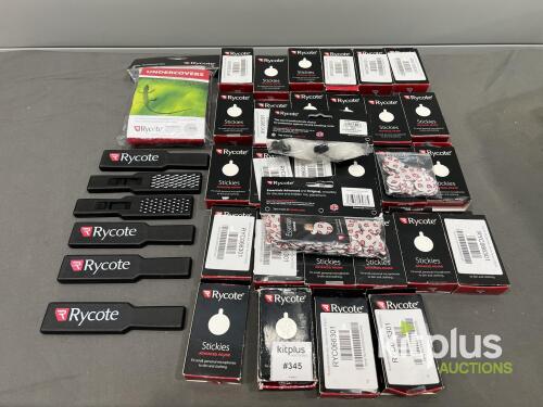 Rycote Stickies Advanced Round & Undercovers Lot &ndash; 18 Boxes, Mic Accessories, UK Made