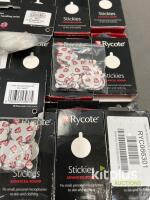 Rycote Stickies Advanced Round & Undercovers Lot &ndash; 18 Boxes, Mic Accessories, UK Made - 5
