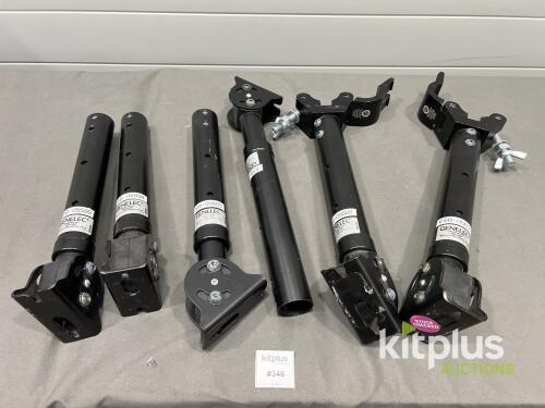Genelec 8000-446B Truss Mounts, Adjustable Length, Set of 5