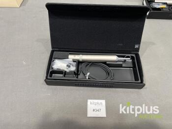 Sony ECM-77B Electret Condenser Lavalier Microphone, Omni, XLR, Phantom/Battery, Case/Clip