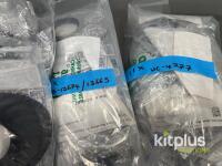 BLU-N-OVAL Replacement Ear Pads for Blue Headphones, 58 Units, Grey & Black, New in Original Packaging - 3